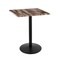 Holland Bar Stool Co 42" Tall In/Outdoor All-Season Table, 30" x 30" Square Rustic Top OD214-2242BWOD30SQRustic - alternate 1
